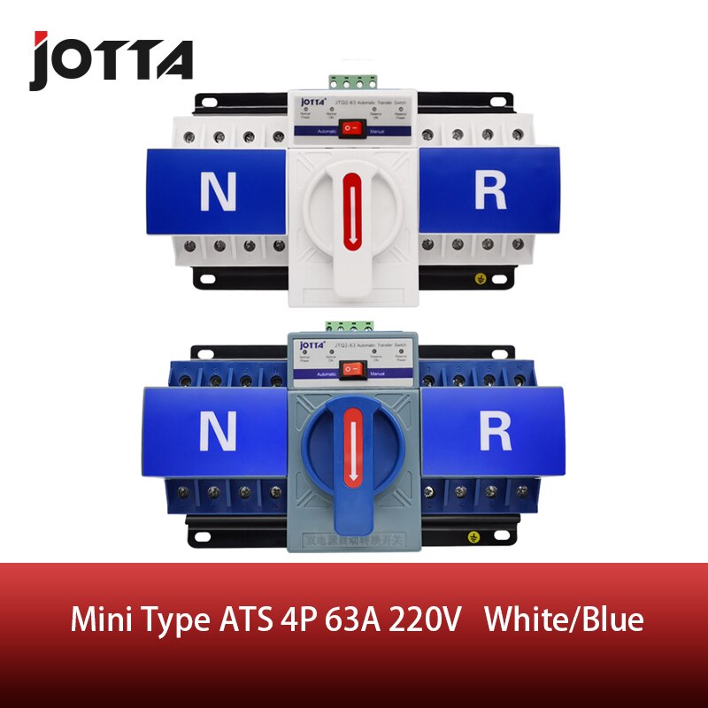 JOTTA-3P/4P 63A 220V 380V ATS MCB    ..